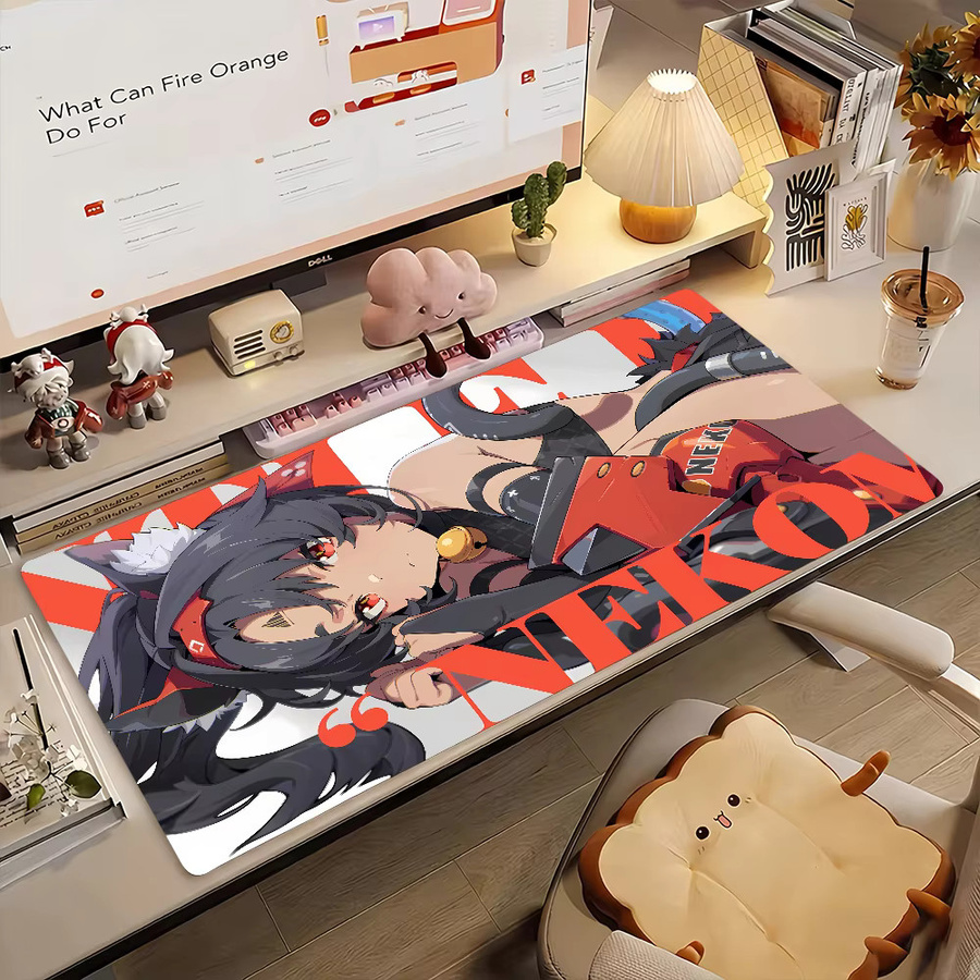 ZZZ Gaming Nekomiya Mana Mauspad Multicolor rutschfest aus Gummi - Bild 2