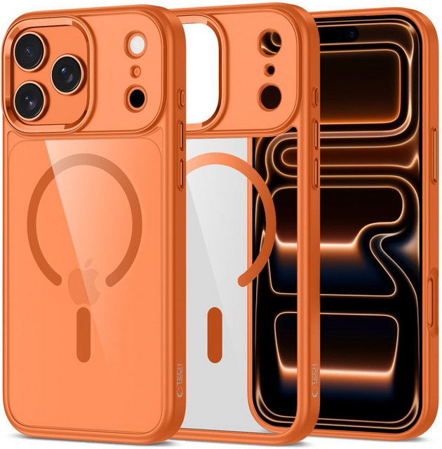 Tech-Protect MagSafe Hülle Magmat für Apple iPhone 17 Pro Max in Orange - Bild 1