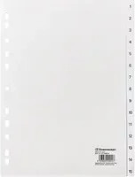 Soennecken Zahlenregister A4 in Weiß und Transparent aus Kunststoff - Bild 1