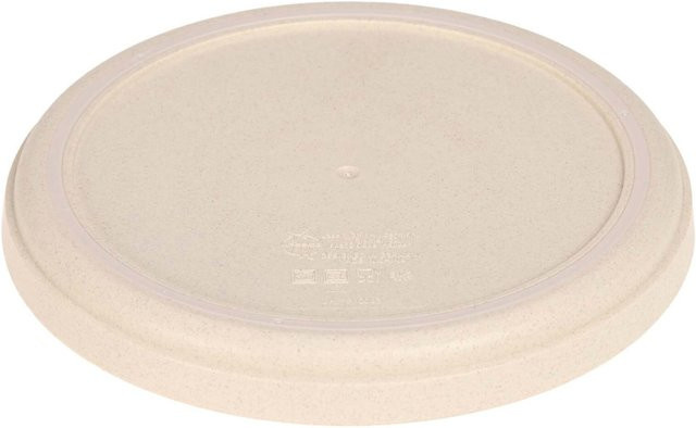 Lässig Teller Happy Rascals für Babys in Beige und Braun aus Melamin - Bild 1