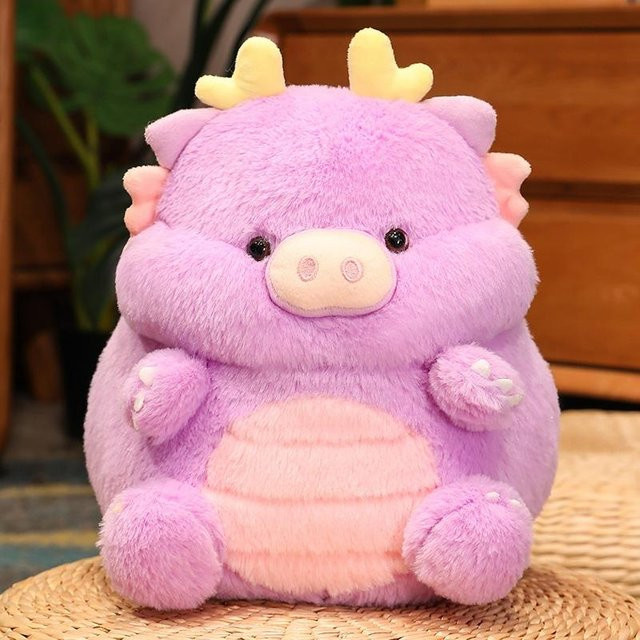 Yiran toy Schwein & Drache Plüschtier, Stofftier, 30cm - Bild 1