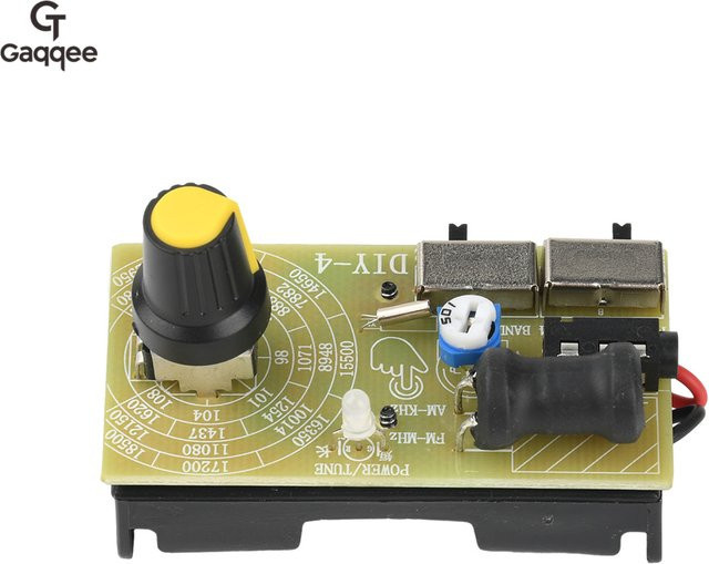 diymore Multiband-Funkmodul DIY-Radio-Kit mit Kopfhöreranschluss 3,5 mm Jack, FM/MW/SW, Multicolor - Bild 1