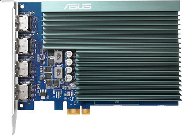 Asus Nvidia GeForce GT 730 Grafikkarte mit 2GB GDDR5, 4 x HDMI, PCIe 2.0, Schwarz - Bild 2