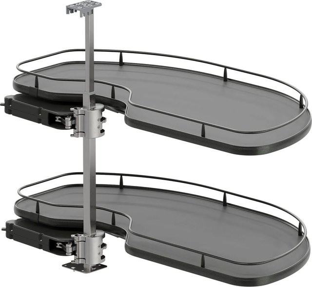 Vauth-Sagel Eckschrankauszug Cornerstone Maxx Planero in Lava mit Korpusbreite: 1000 mm und Frontbreite: 600 mm, Ausführung Rechts - Bild 1