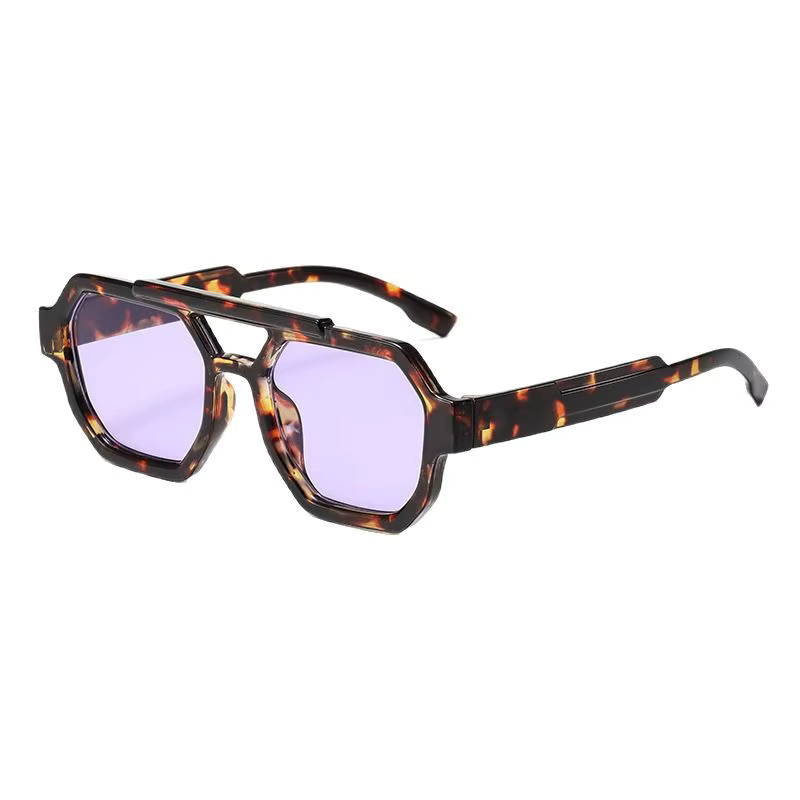 RMM Sonnenbrille, quadratisch, Vollrand, Kunststoff, braun, Unisex - Bild 1