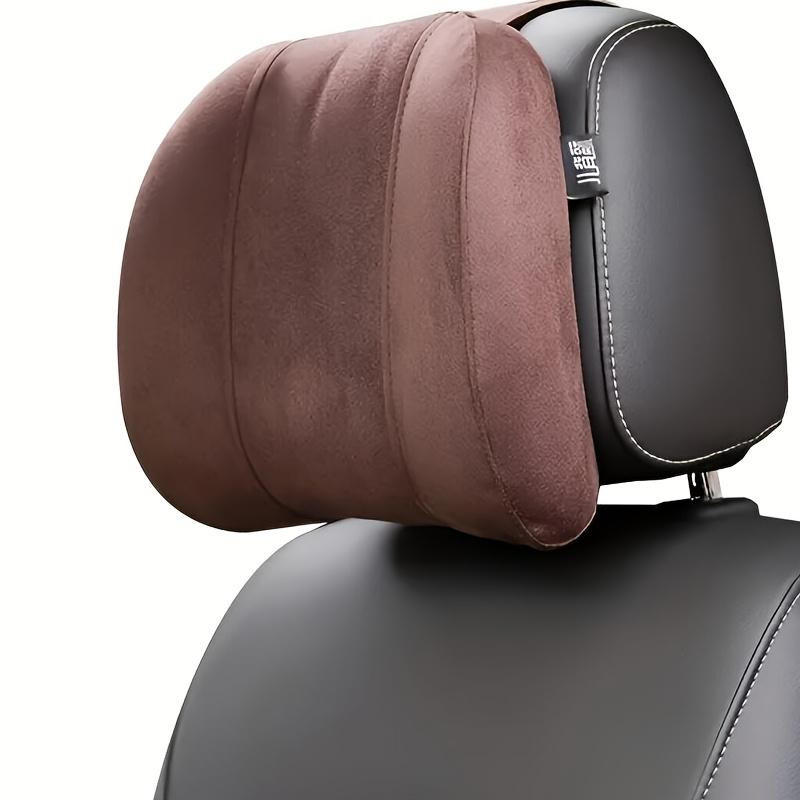Yuyongzhi Nackenkopfstütze aus Memory Foam in Schwarz, atmungsaktiv und mit abnehmbarem Bezug für Reise, Büro und Zuhause - Bild 4