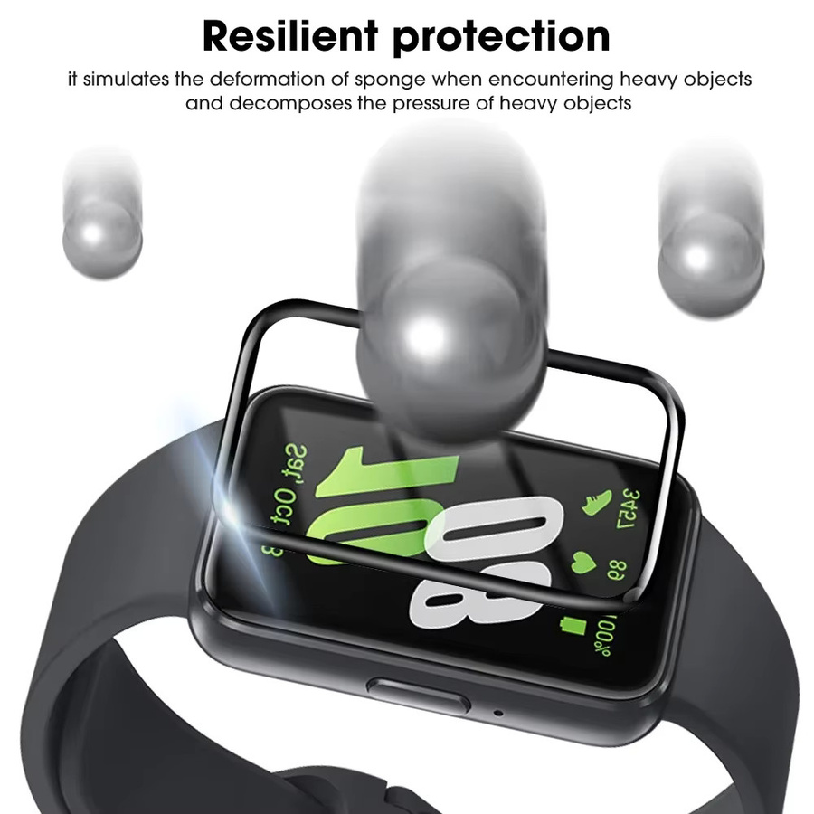 Samsung Displayschutzfolie für Galaxy Fit 3, transparent, Unisex - Bild 4