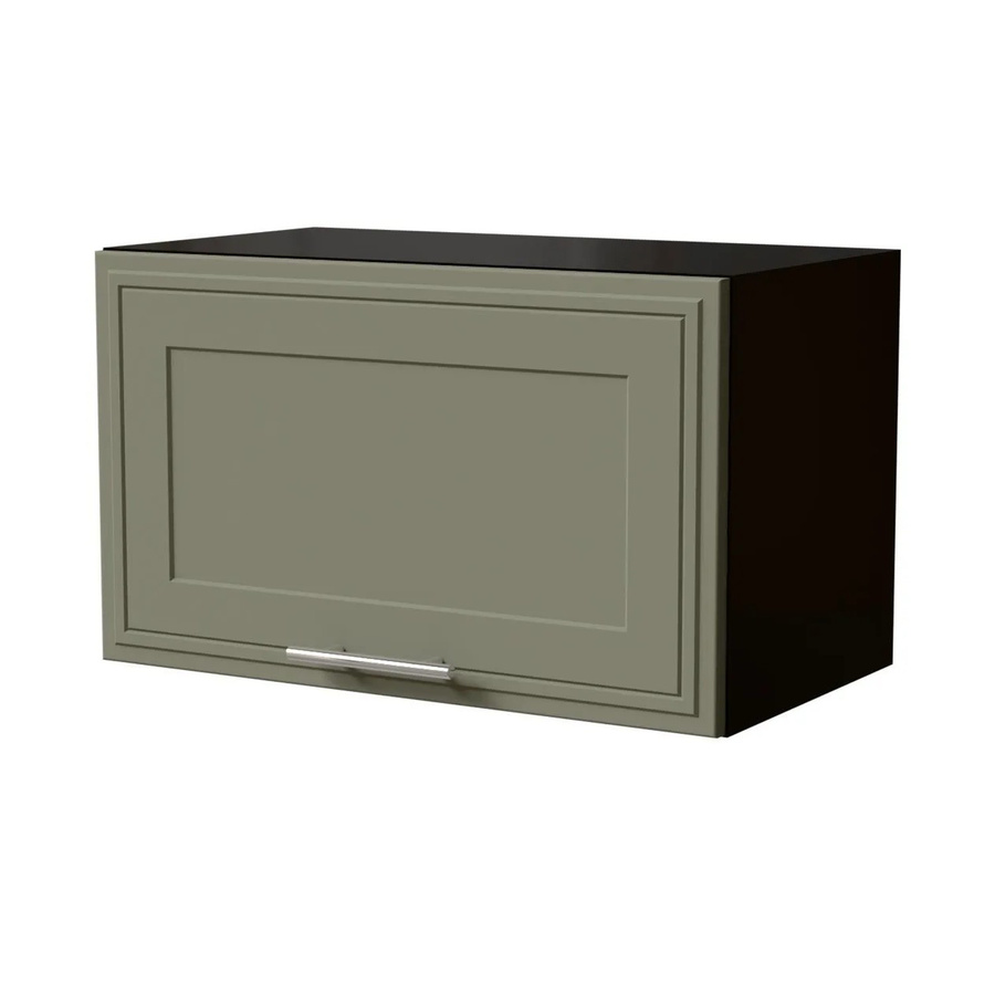 Feldmann-Wohnen Klapphängeschrank Salo W4B/60 in Schwarz und Reed Green Matt mit Blum Aventos Klappenbeschlag, B/T/H: 60 x 32,5 x 36 cm - Bild 2