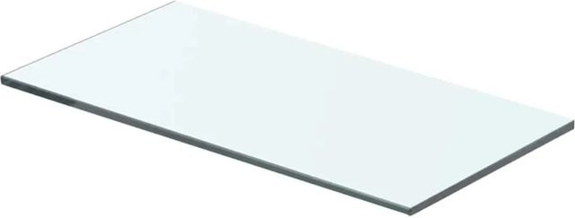 vidaXL Regalboden aus Glas Transparent B: 40 cm, T: 15 cm, H: 1,5 cm - Bild 1