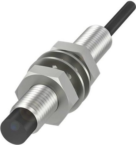 Balluff Induktiver Näherungsschalter BES M08EG-NSC40F-BV02 BES0013, nicht bündig, NPN, Schließer, Farbe: Silber, Material: Edelstahl, Durchmesser: 8 mm, Länge: 50 mm - Bild 1
