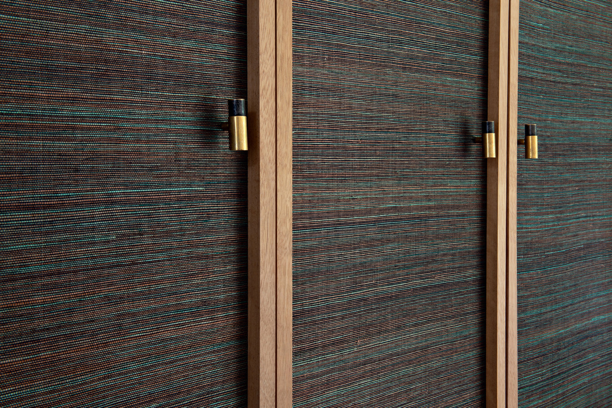 CMO Paris Tapete Sisal Changeant in Mordoré Braun Multicolour - Bild 1