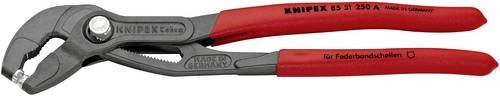 Knipex Federbandschellenzange grau rot mit Kunststoffüberzug 250 mm - Bild 1