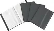 Sichtbuch DIN A4 in Schwarz aus Kunststoff - Bild 1