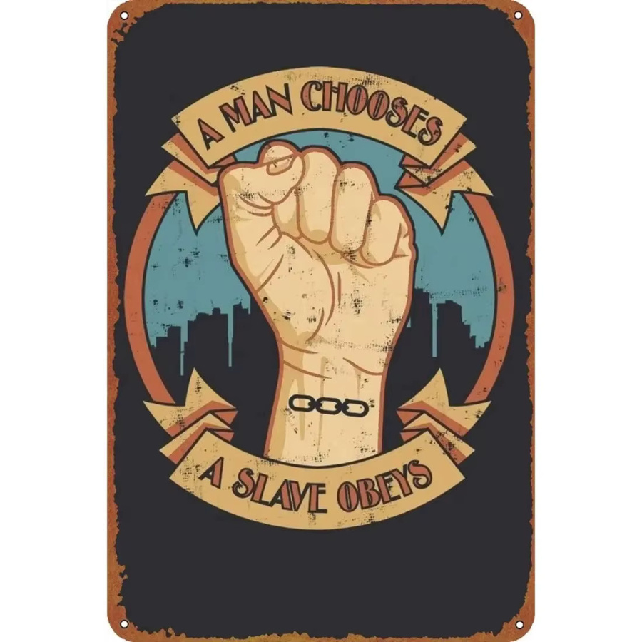 Vintage Bioshock Rapture Metallplakat CIFBUY Wanddekoration Mehrfarbig B: 30,0 cm, H: 20,0 cm - Bild 2