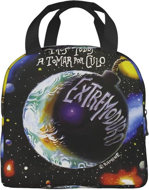 Isolierte Lunchtasche von Fancy Style Studio im Rockband Tour Design, auslaufsichere Thermokühltasche in Mehrfarbig - Bild 1