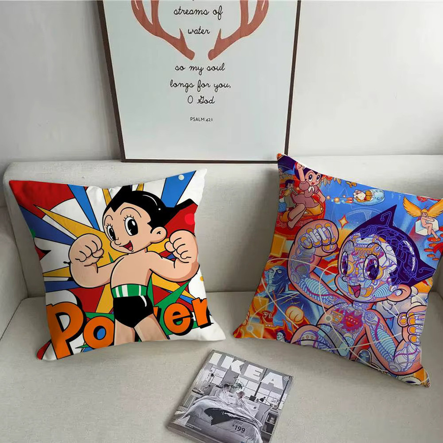 Astro Boy Kissenbezug mit Anime-Motiv, Mehrfarbig, B/B/H: 40 x 40 x 0 cm - Bild 4