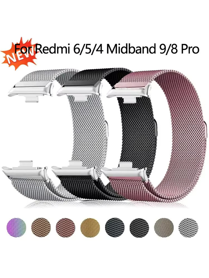 CAOWTAN Uhrenarmband Edelstahl, Silber, Unisex - Bild 4