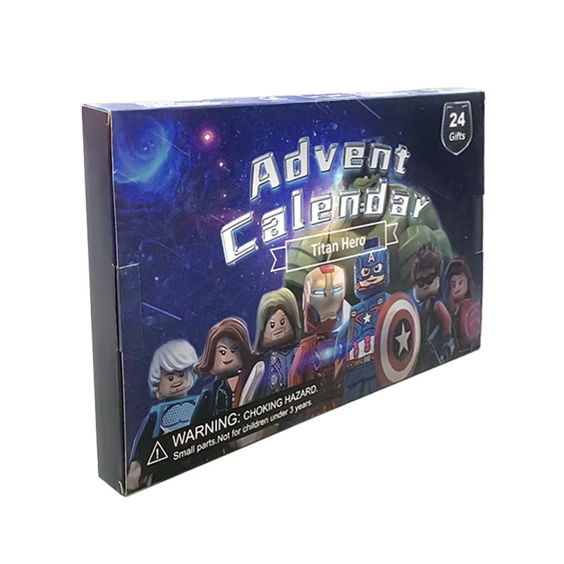 Marvel Adventskalender Box mit Avengers, Spiderman und Iron Man Minifiguren in Mehrfarbig - Bild 3