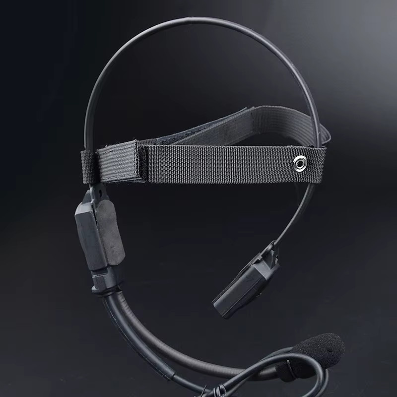 WADSN MH180-V Taktisches Knochenleitung-Headset für militärische Kommunikation in Schwarz mit 3,5 mm Klinkenanschluss - Bild 3