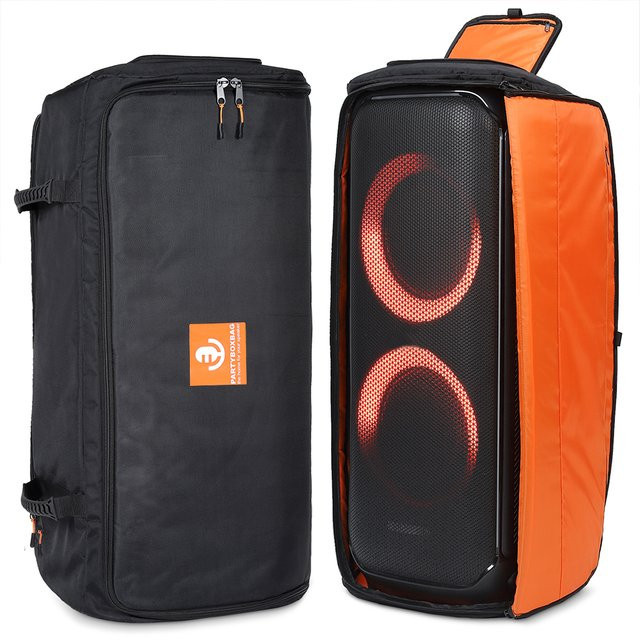 JBL Partybox 710 Schutzhülle aus wasserdichtem Oxford-Stoff in Schwarz mit doppeltem Reißverschluss - Bild 1