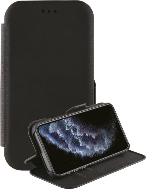 Vivanco Casual Wallet Handyhülle für iPhone 12 Mini in Schwarz - Bild 1