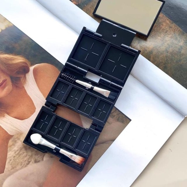 HUA HUA Leere Make-up Palette, Faltbare Kosmetikbox - Bild 1