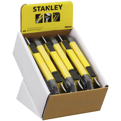 Stanley Cuttermesser Comfort Cut mit 18 mm Klinge in Gelb - Bild 3
