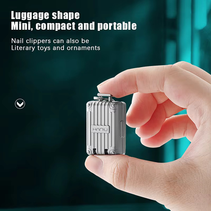 YOVIP Nagelknipser, Edelstahl, Grau Metallic, für Hände und Füße - Bild 3