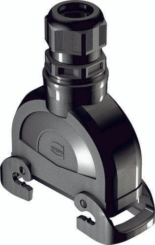 Harting Kupplungsgehäuse aus Kunststoff in Schwarz Baugröße 19431240738 - Bild 1