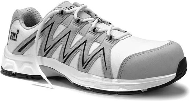 Elten Sicherheitshalbschuh Speedy White Low ESD S3 in Weiß, Größe 41 - Bild 1