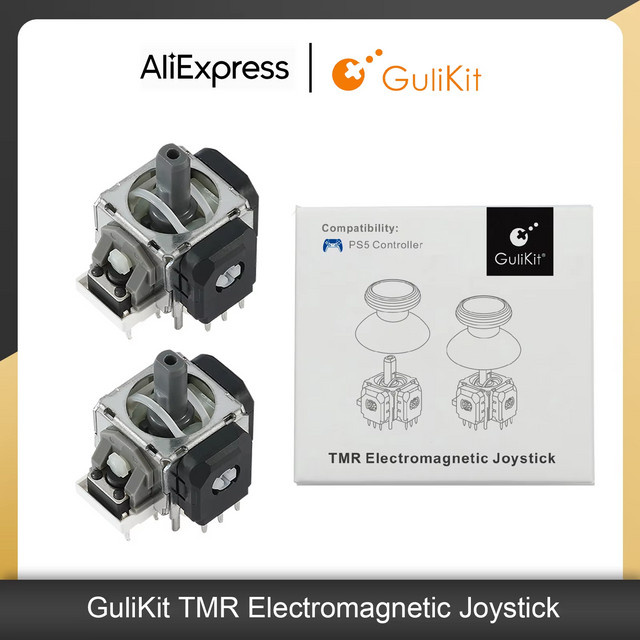 GuliKit Anti-Drift TMR Joystick Ersatz für PS4, Xbox Series, Switch Pro und PS5/PS5 Edge Controller - Bild 1