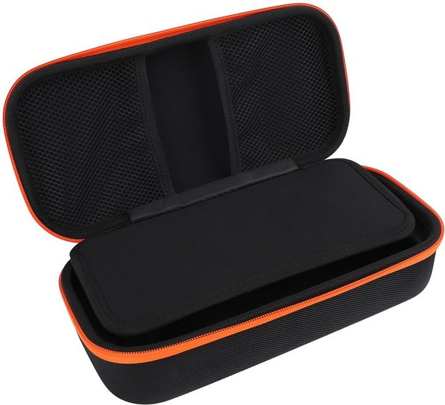 DIYelecs Tragbares Bluetooth Mikrofonetui aus EVA-Schale mit Reißverschluss und Griff in Schwarz - Bild 1