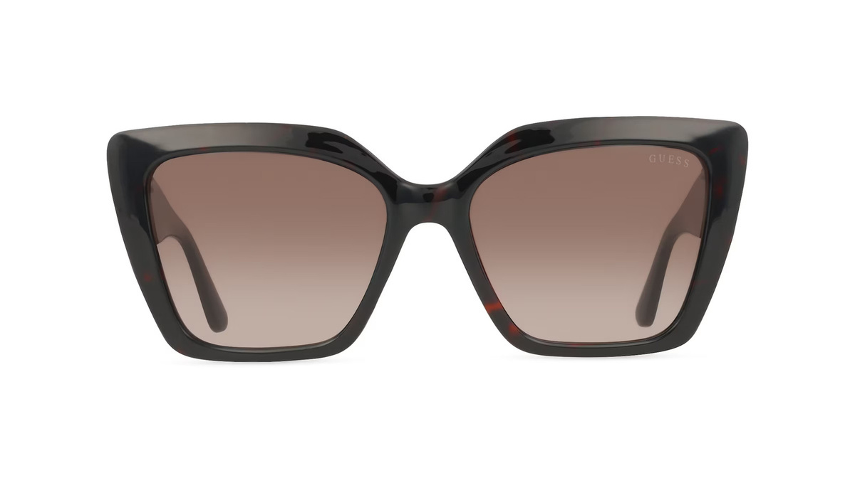Guess GU00162 Sonnenbrille Butterfly, Vollrand, Kunststoff, braun, Damen - Bild 1