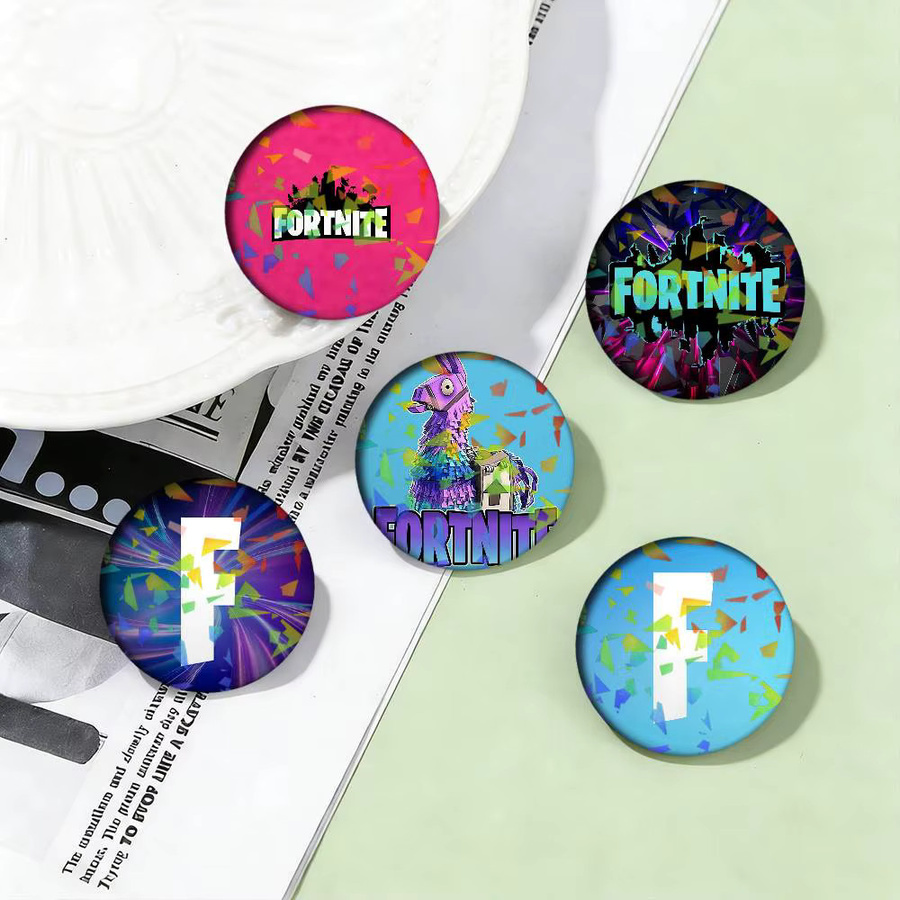 Fortnite Brosche, Logo-Druck - Bild 2
