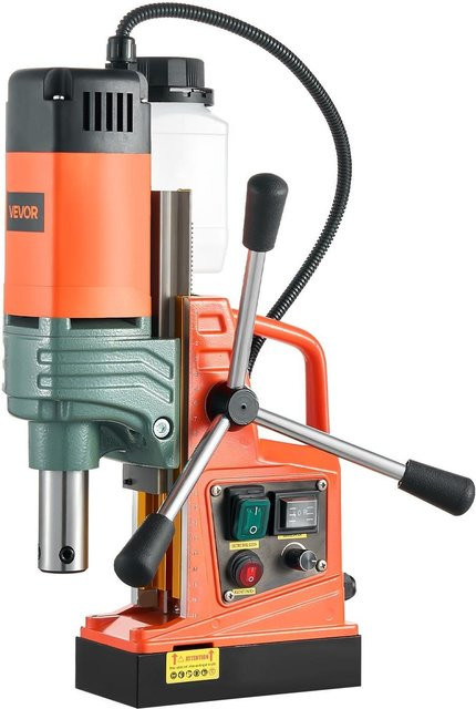 Buying Solutions MB Magnetbohrmaschine in Orange mit 1450W Motor, 13000 N Magnetkraft und 6 Kernbohrern für 50 mm Kernbohrdurchmesser - Bild 1