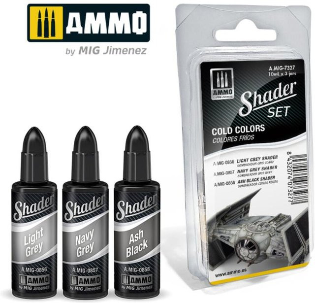 AMMO by MIG Jimenez Shader Set Cold Colors, Bunt / Mehrfarbig - Bild 1