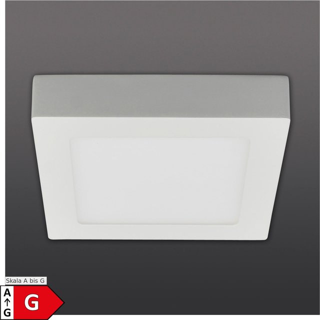 Näve LED Deckenleuchte SIMPLEX in Weiß, Durchmesser: 17 cm, Warmweiß - Bild 1