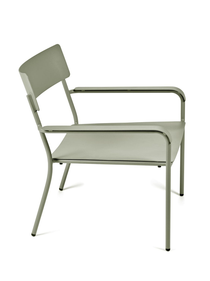 Serax August Lounge Stuhl in Schwarz mit minimalistischem Design - Bild 1