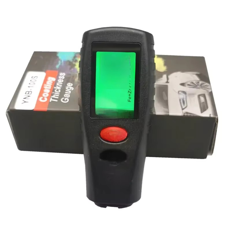 Yunombo YNB-100S Digitaler Lackschichtdickenmesser mit LCD-Hintergrundbeleuchtung in Schwarz - Bild 4