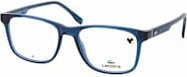 Lacoste L 2974 Korrektionsbrille, Vollrand, Quadratisch, Blau, Herren, Kunststoff - Bild 1