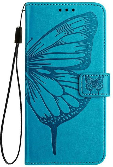 Leder Geldbörse Flip Case für ZTE Blade A35 Core A35E A52 A53 Plus A55 A73 A75 V40S V50 V60 Design V70 Vita Axon 60 Lite 4G 5G Karten Schutzhülle in Blau - Bild 1