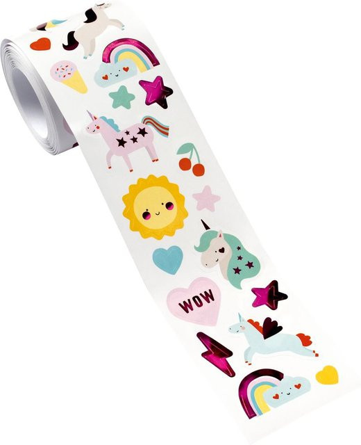 Stickerrolle Unicorn - Bild 1