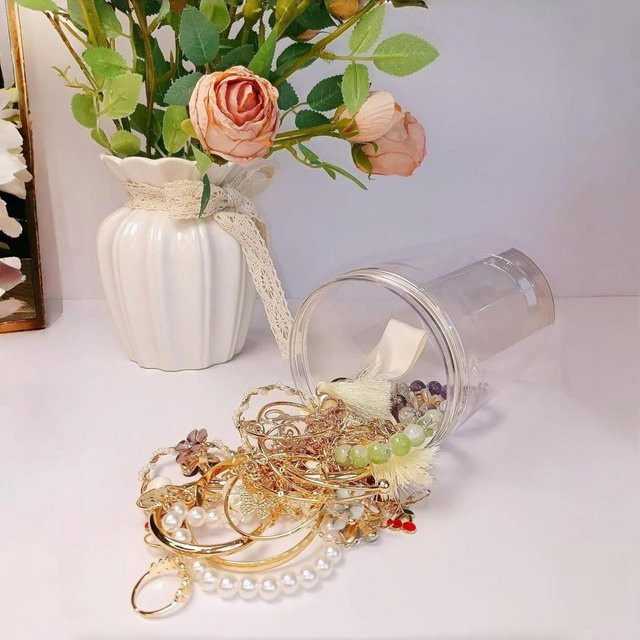 BLUELANS Schmuckset, Messing, Gold, Perle, Damen, Vintage - Bild 1
