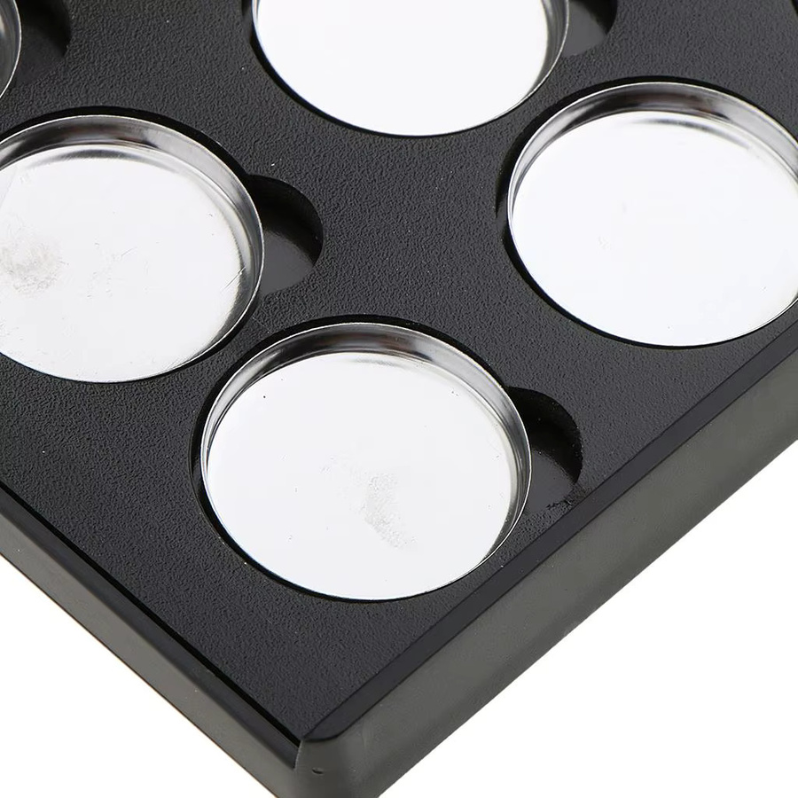 MagiDeal Magnetische Make-up-Palette mit 12 Metallbehältern - Bild 4
