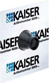 Kaiser Rohrmanschette D=25-32mm Schwarz 9059-49 - Bild 1