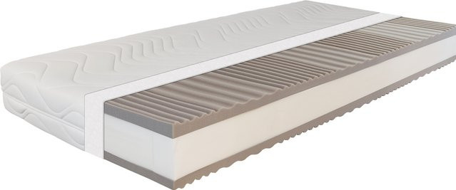 BECO Maxima Plus 7-Zonen Taschenfederkern-Matratze in Weiß, H3, B: 120 cm, T: 200 cm - Bild 1