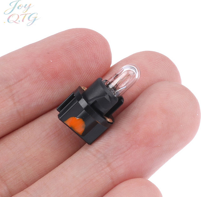 Gmarty 5er Set V-2 Glühbirnen für Auto-Instrumentenbeleuchtung, 12V 1,2W, transparent - Bild 1
