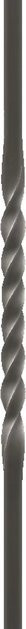 FeNau Schmiedestab Schmiedeeisen Roh, Quadratisch, Schwarz, B/B: 12 x 12 mm, Länge: 1200 mm - Bild 1
