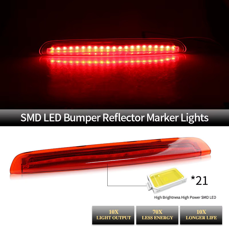 LED Dritte Bremsleuchte für Audi A3 Sportback / S3 / RS3 (2004-2012) in Rot, Canbus 12V High Mount Rücklicht - Bild 4