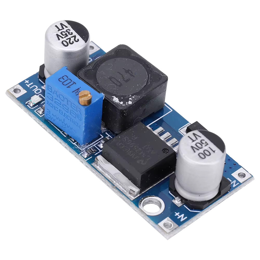 100 Stück LM2596S DC-DC Step-Down-Stromversorgungsmodul 3A Einstellbarer Spannungsregler 3,2 V-46 V in Blau - Bild 4